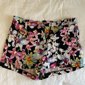Tropical Print Shorts